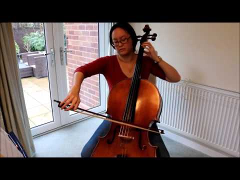 Cello 6 months on - Pink Panther by H. Mancini Grade 2 ABRSM