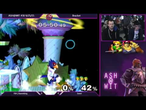 FBA | Ravenking (Falco) vs Sveet (Y. Link, Fox) - ASH@WIT #30 Melee Bracket