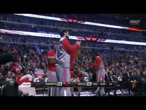 Corey Brewer saves the pass, finds Jason Terry for three