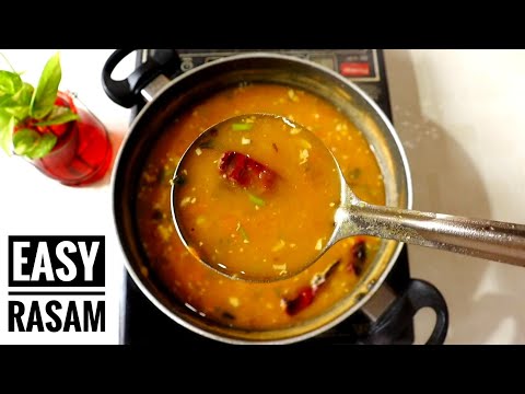 EASY RASAM RECIPE | RASAM RECIPE | HAPPY BELLY