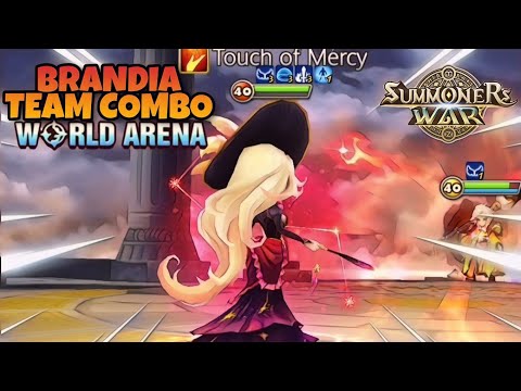 Brandia Team Combo in World Arena Ep. 2 - Summoners War