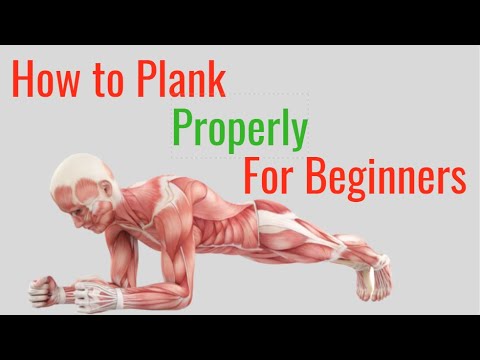 How to Plank Properly