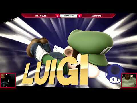 VS Weekly 5/10/18 - Losers Semis - Mr. Riddle (ZSS) vs JarrodKB (Luigi) - Smash 4