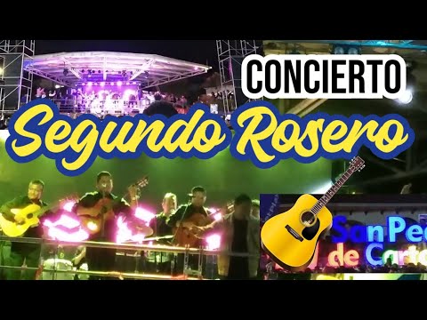 Segundo Rosero en concierto en San Pedro de Cartago Nariño 2023