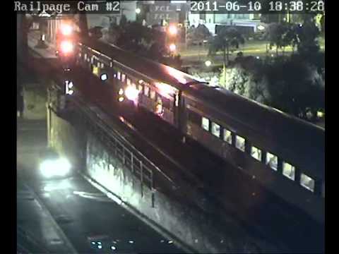The Overland from Adelaide arriving into Melbourne on 10-6-2011