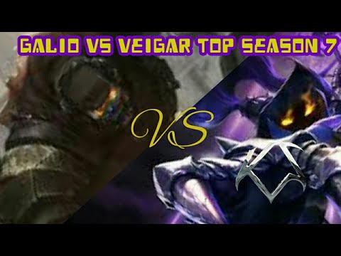 GALIO VS VEIGAR SEASON 7