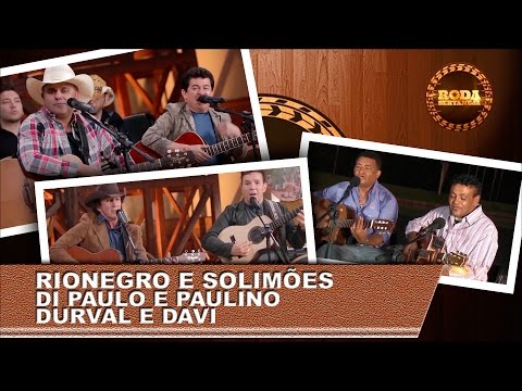 Roda Sertaneja - PGM 33 - Rionegro e Solimoes - Di Paulo e Paulino - Durval e Davi