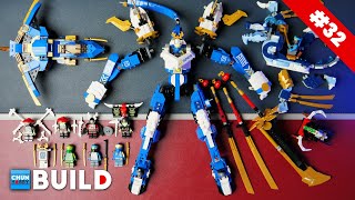 Download lagu LEGO Speed Build! Ninjago Jay's Titan Mech   Lightning Jet   Nya's Water Dragon | Ninjago 2023 mp3
