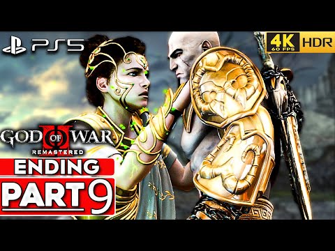 (PS5) GOD OF WAR 2 REMASTERED Walkthrough Part 9 Titan Mode NO DAMAGE [4K 60FPS HDR] - No Commentary