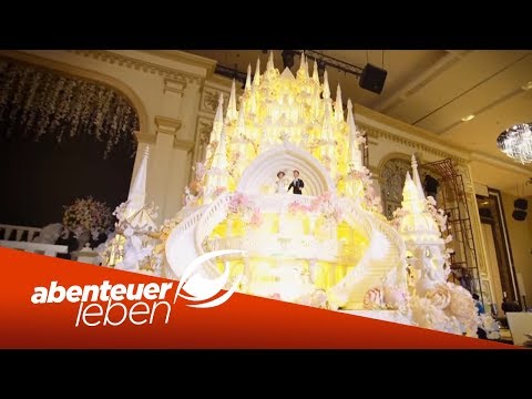 The world's most spectacular wedding cakes: Food as art | Abenteuer Leben | kabel eins
