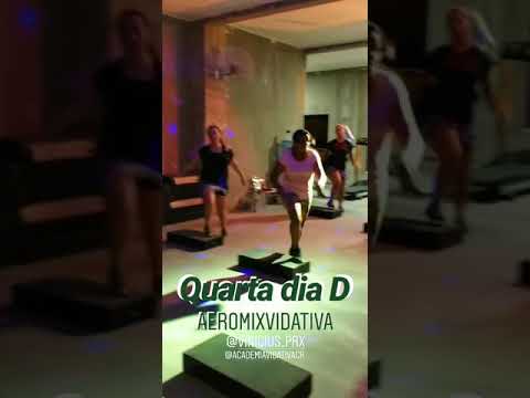 Aula de Step Aeromix Vidativa