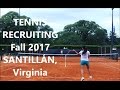 TENNIS RECRUITING VIDEO Fall 2017
