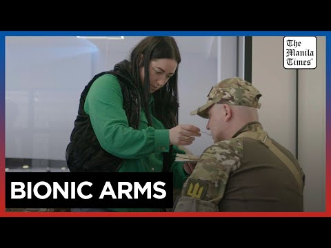 Decorated 'Hero of Ukraine' learns to live with bionic arms