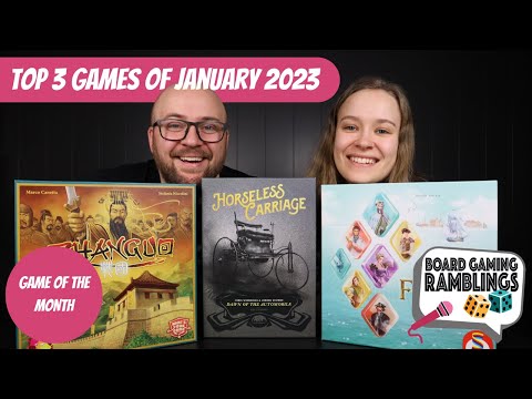 Top 3 games we played in January 2023 (Game of the month)