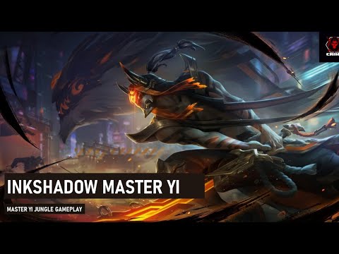 INK SHADOW MASTER YI | RANK 1 MASTER YI IN THE WORLD! | RANK 1 MASTER YI JUNGLE GAMEPLAY