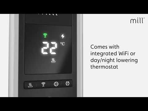 Tepalinis radiatorius Mill AB-H1500DN video