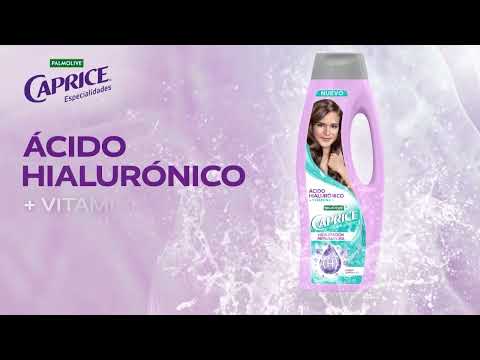 thumbnail video image 2 of Shampoo Caprice Especialidades Ácido Hialurónico + Vitamina C 750 ml, 2 of 5