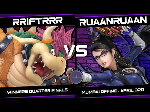 rriftrrr (Bowser) vs RuaanRuaan (Bayonetta) - Quaylectric Qronicles Mumbai 2 - Winners Quarters