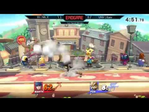 ENDGAME 1v1 Top 32 – SS l Mr. E (Marth) vs. UNV l Ksev (Fox)