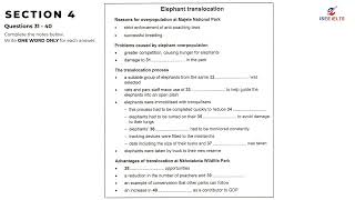 CAM 18 | IELTS LISTENING TEST | TEST 1 - SECTION 4 #english #listening #ielts #education #iseeielts