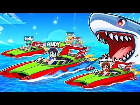 Unlocking The New HYPER SPEED BOAT In Roblox Sharkbite…