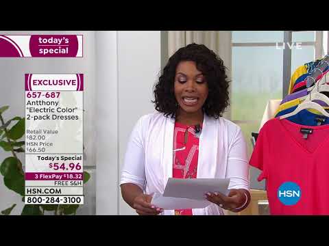 HSN | Antthony Design Originals Fashions 25th Anniversary 05.16.2019 - 12 AM