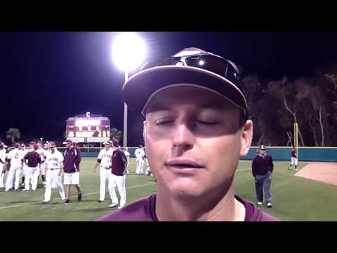 2.19.14 Baseball vs. Charleston Southern Postgame