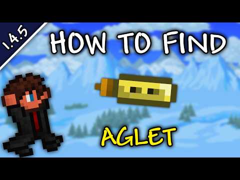 How To QUICKLY Find Aglet In Terraria 1.4.5.5 | Aglet  Seed 1.4.5.5