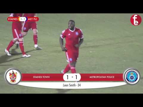 Staines Town 3-1 Met Police | Goals & Highlights