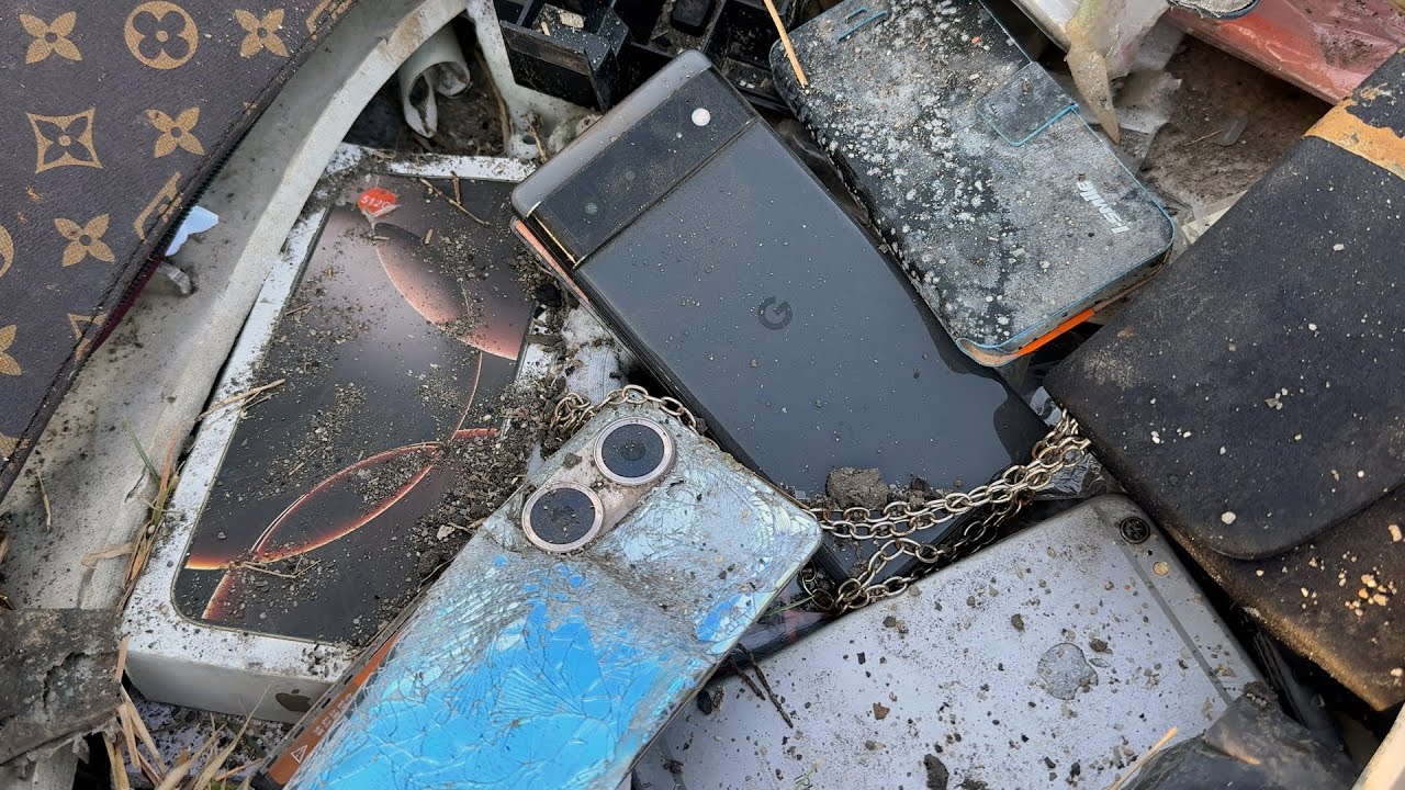 🥰i Found Many Broken Phones & More! - Restoration Google Pixel 6