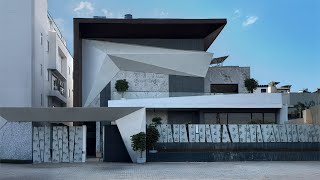 Sharp Edges, Striking Contrasts | A Masterpiece in Elevation Design