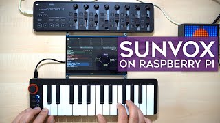 Video thumbnail for SUNVOX modular synth on Raspberry Pi by Floyd Steinberg