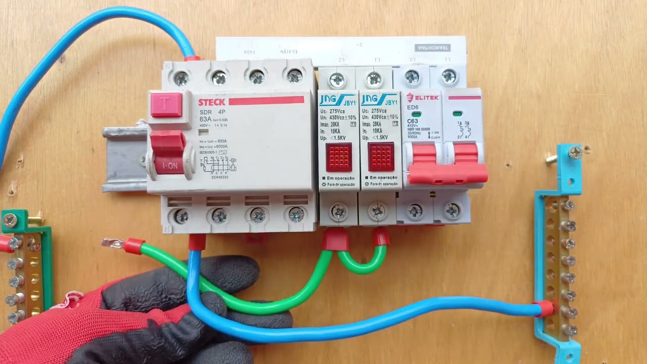 Como montar quadro de distribuição completo com balanceamento das fases