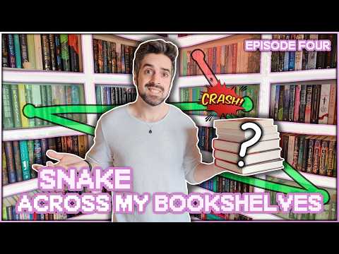 I Gave Up Control of My Snake Across My Bookshelves Reads 🐍📚