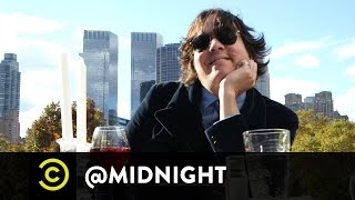 Dave Hill Samples New York City&#39;s Finest Dishes - @midnight with Chris Hardwick
