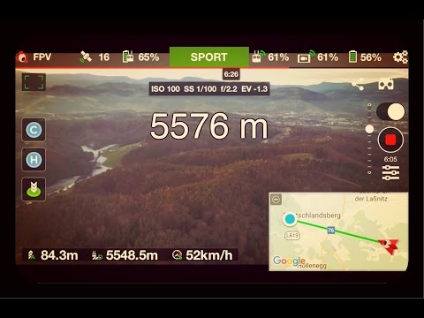 #3 DJI MAVIC PRO - LONG RANGE FLIGHT 5575 METERS / 3,47 MILES