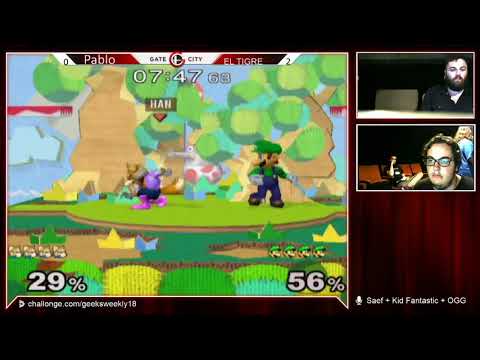 Geeksboro Melee Weekly 18 - Saef vs Regi Grand Finals