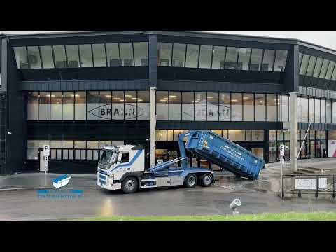 Henting og tømming av bosscontainer, søppelcontainer og avfallscontainer I Bedriftsmarkedet I Bergen