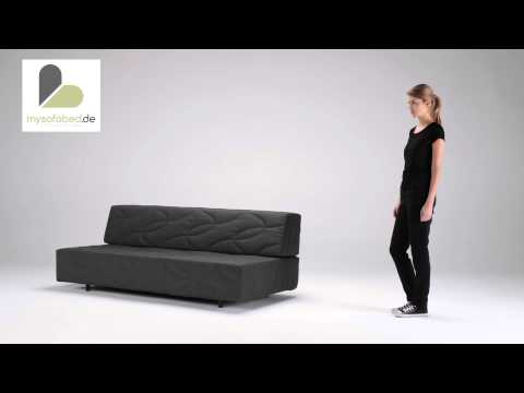XERXES WAVE Schlafsofa / Bigsofa von Innovation - Flashtex Graphit (227) - mysofabed.de