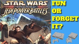 Star Wars Episode 1 Jedi Power Battles  Fun or Forget It