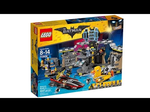LEGO Batman Movie 70909 BATCAVE BREAK-IN Building Instructions!