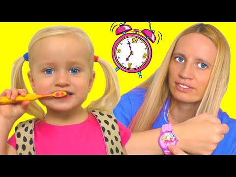 Hurry Up to School Song + more Children's Songs with Katya and Dima