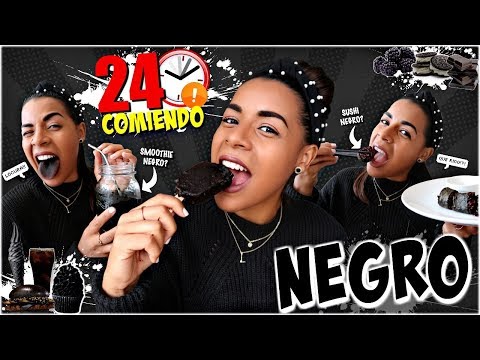 24 HORAS COMIENDO NEGRO🖤