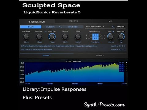 LiquidSonics Reverberate 3  - Presets and Impulse Responses