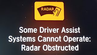 How to Fix & Reset Driver Assist Systems Cannot Operate Warning Message