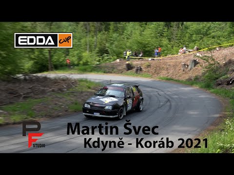 Martin Švec - Opel Kadett Gsi - EDDA CUP Kdyně - Koráb 2021