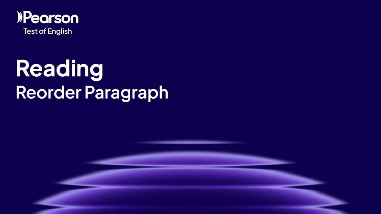 PTE核心 |阅读 |重新排序段落