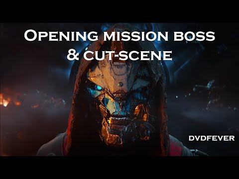 Destiny 2: Forsaken - Opening mission boss and cut-scene - PS4 (720p HD)