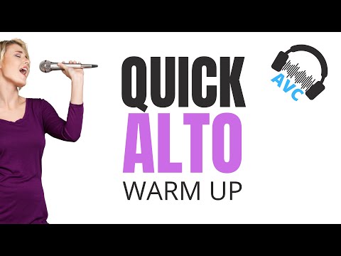 The BEST Vocal Warm Up For ALTOS