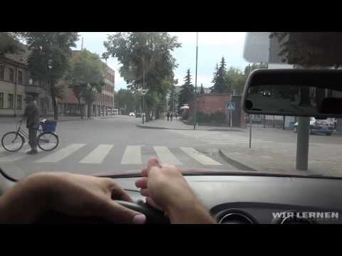 Learning to drive A21: Traffic signs in urban traffic - Part 3/4